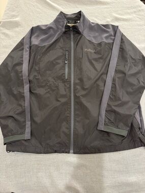 Budweiser Logo Men's Windbreaker Jacket 
Sz. XL Golf Preppy